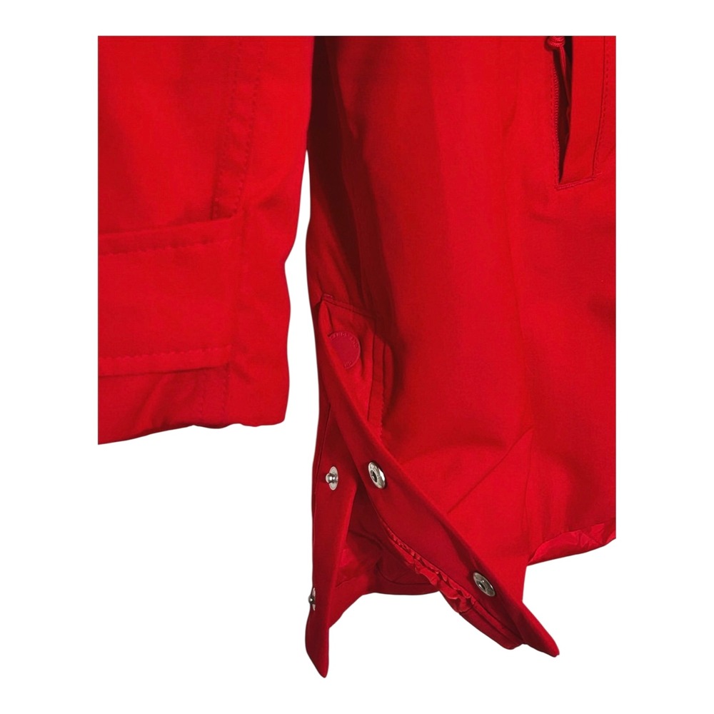 Lands' End Expedition Down Parka Jacket Women's XL PETITE 18P Red Hood NWOT - Picture 8 of 16